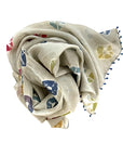 2456 cotton silk scarf