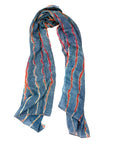 2494 wool silk stole SALE