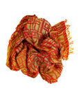 2521 crinkled silk scarf