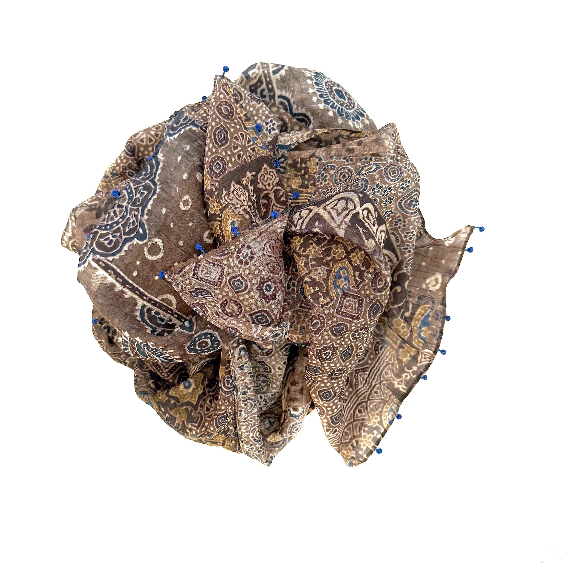 2536 Cotton Silk Scarf – Marigold Row