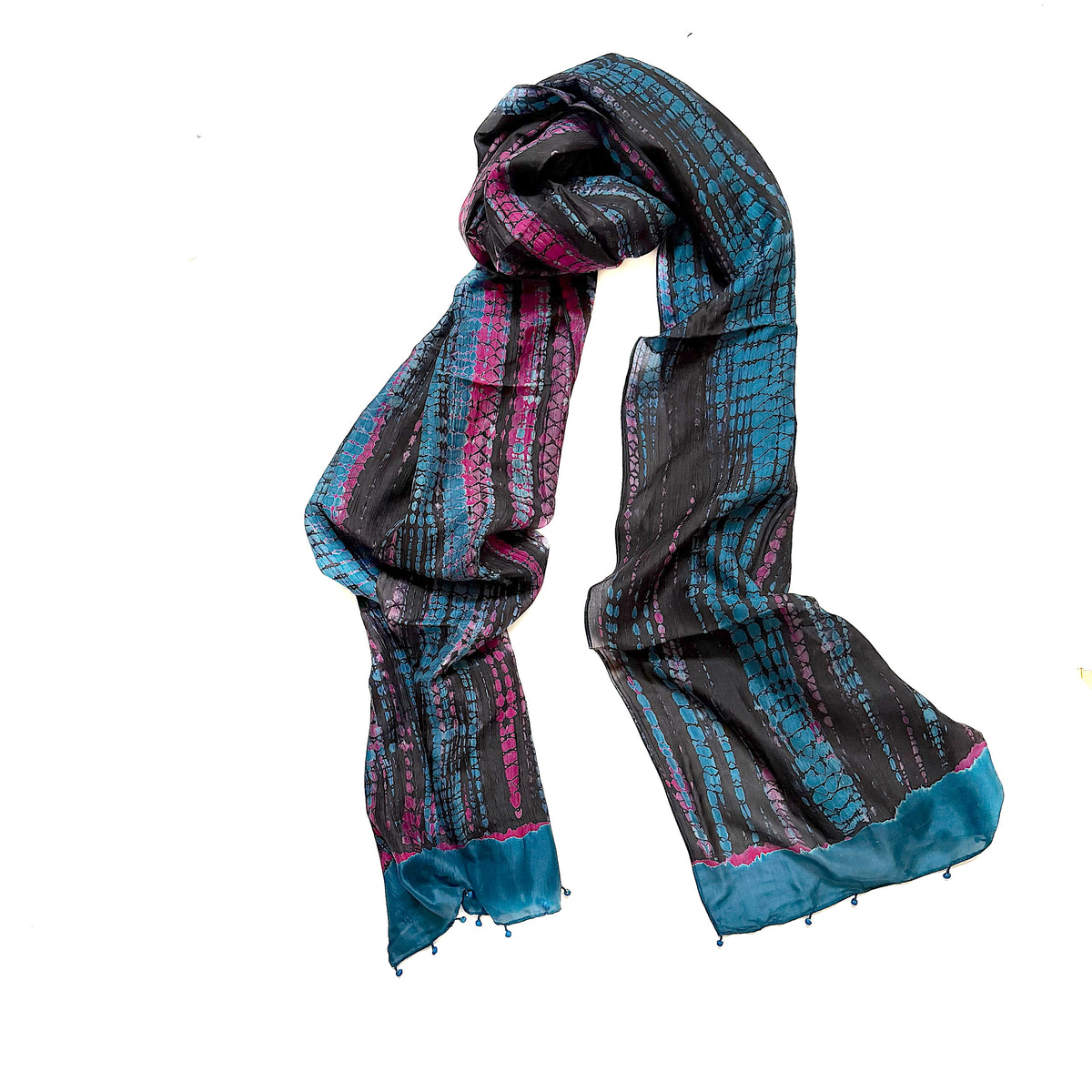 2609 Dyed Silk Scarf