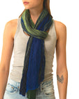 2612 Tie Dyed Silk Scarf