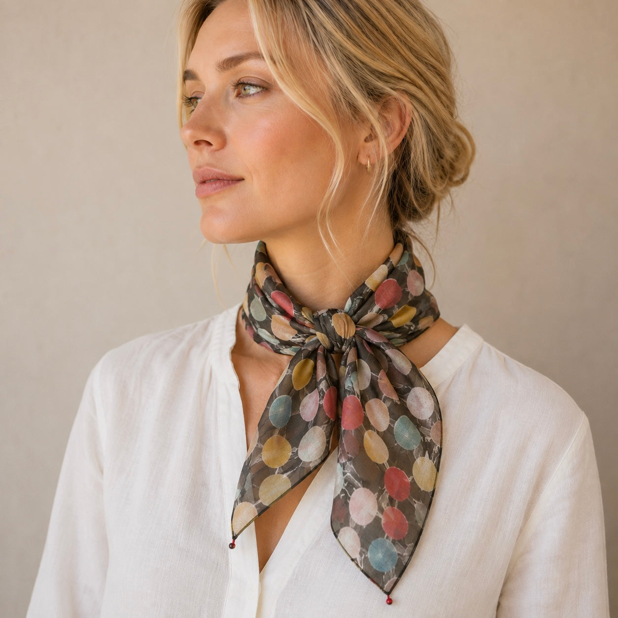 2630 Cotton Silk Scarf