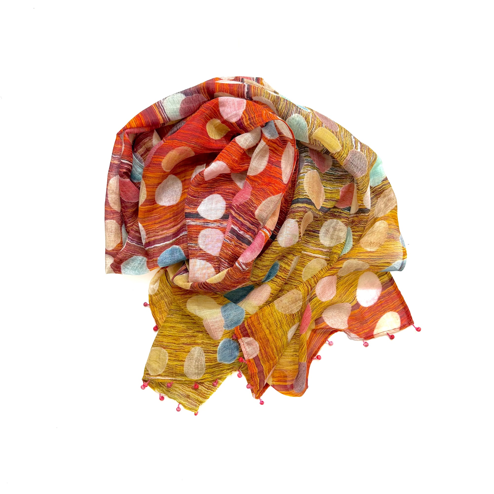 2633 Cotton Silk Scarf