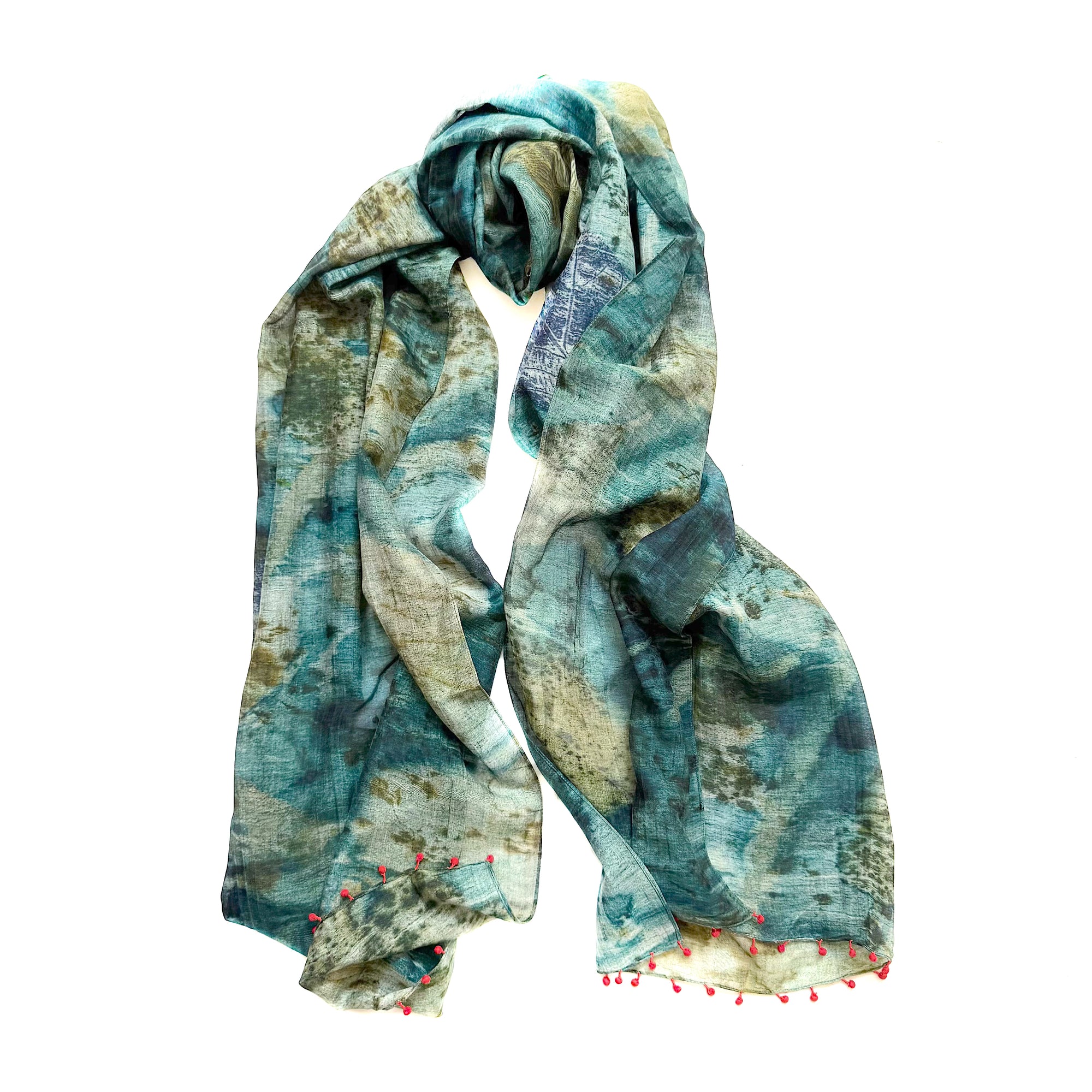 2634 Cotton Silk Scarf