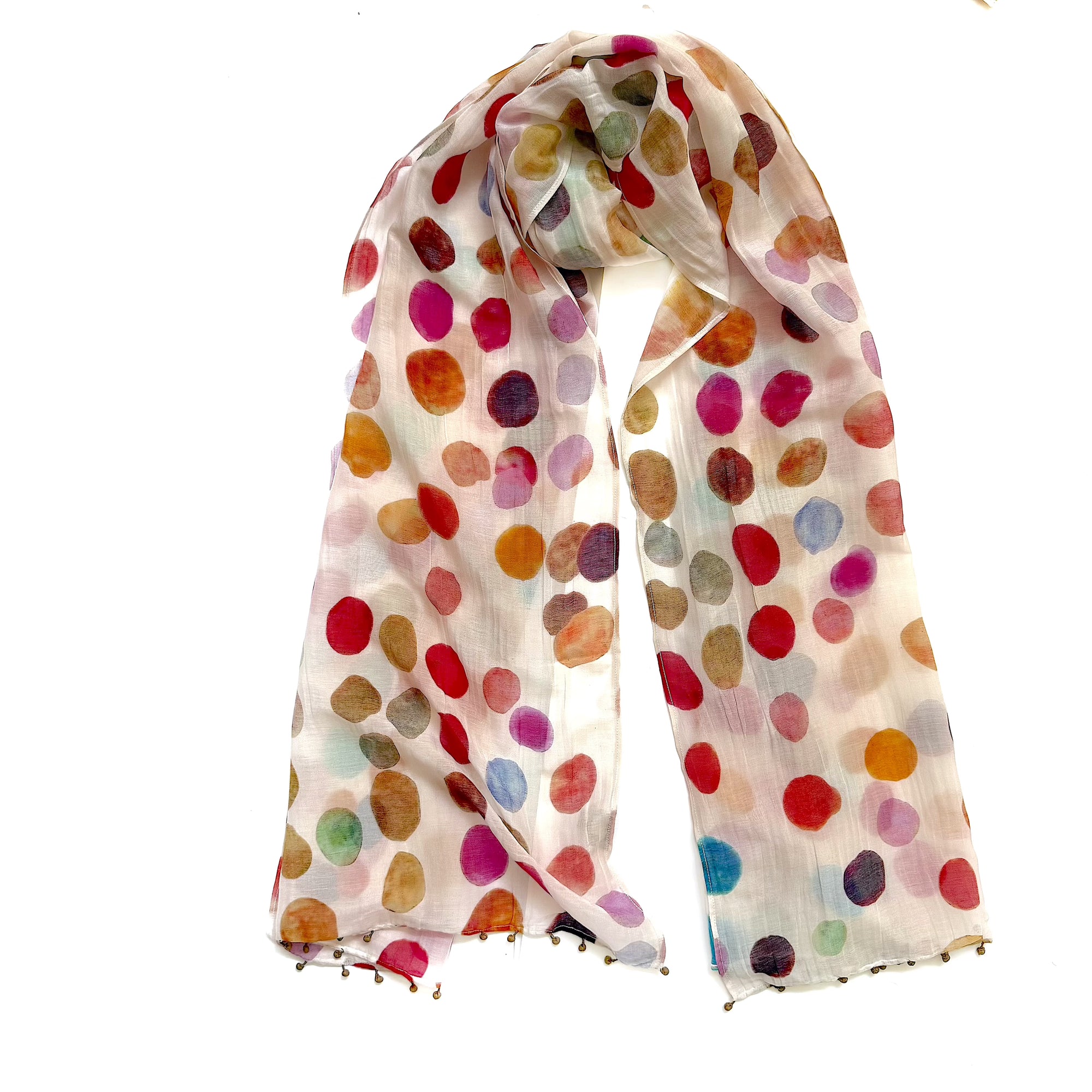2636 Cotton Silk Scarf
