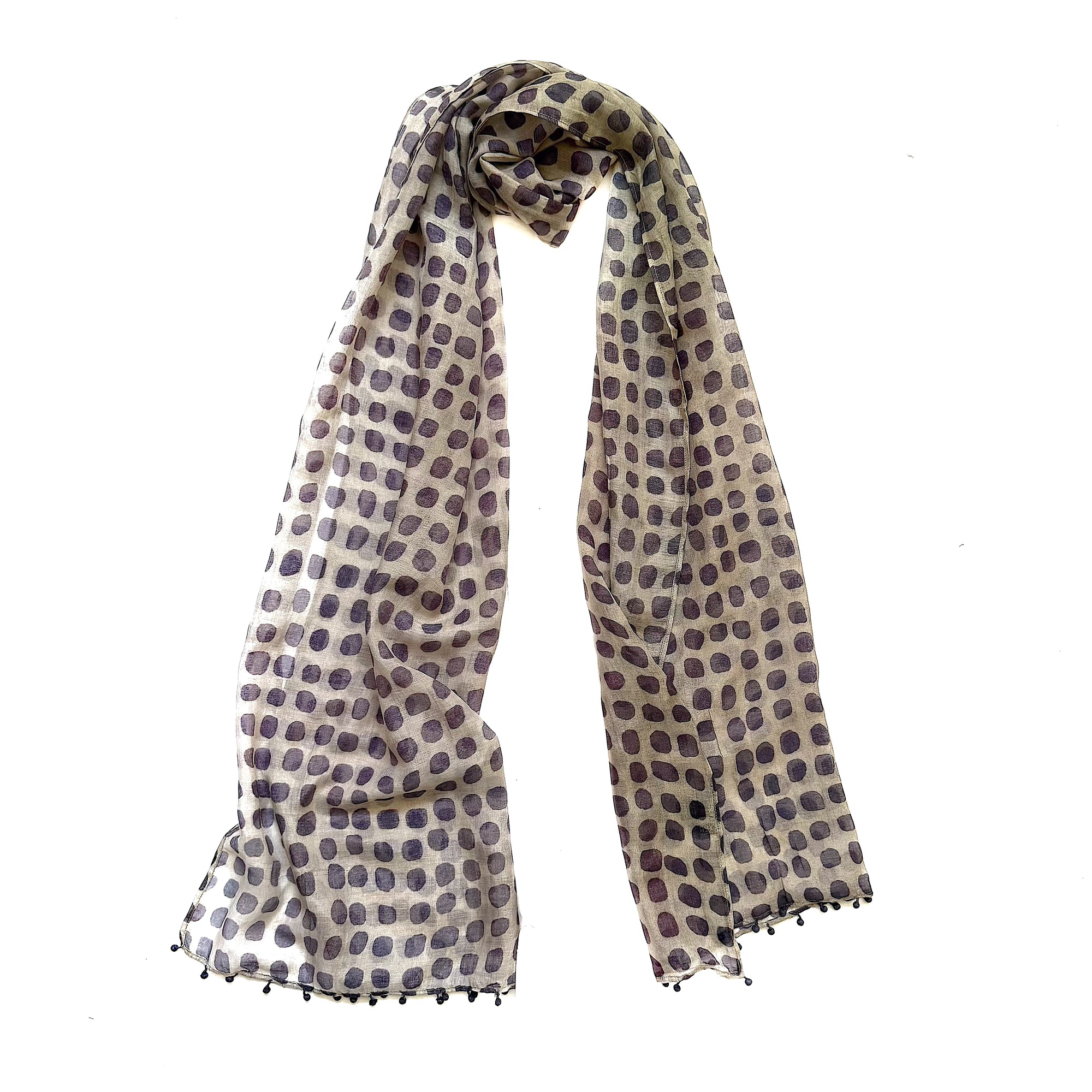 2637 Cotton Silk Scarf
