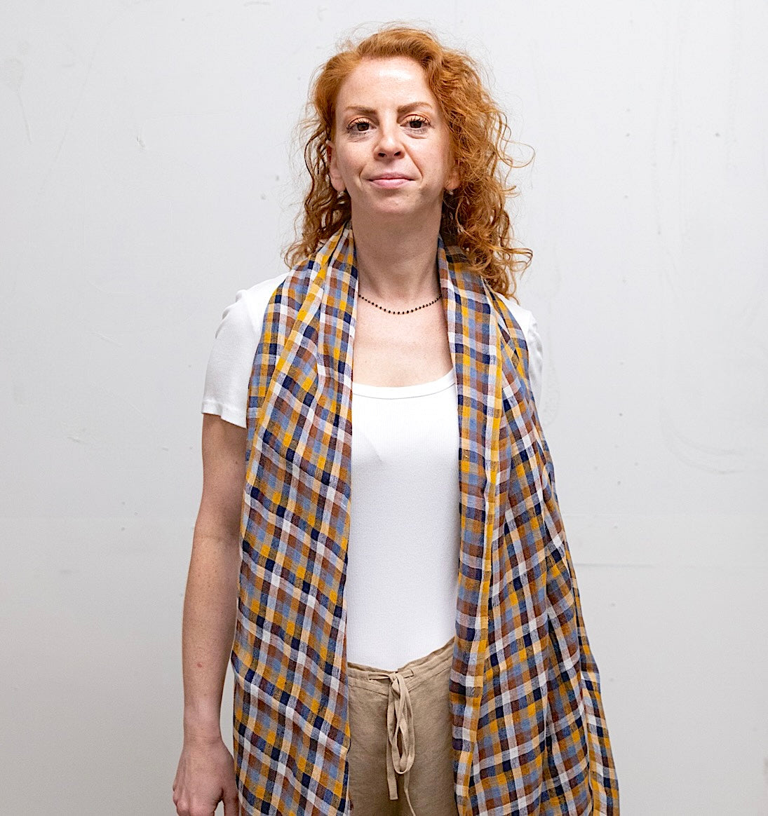 2643 Linen Stole
