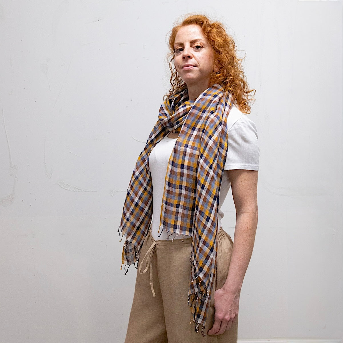 2643 Linen Stole – Marigold Row