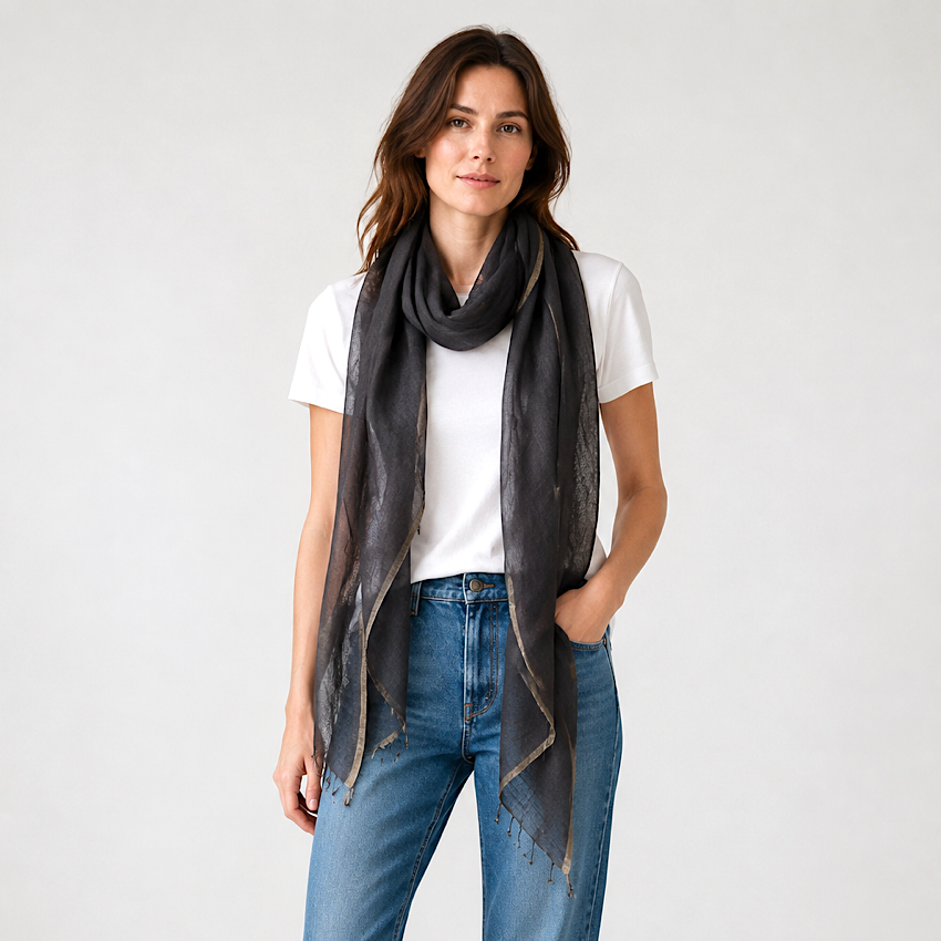 2662 Linen Scarf