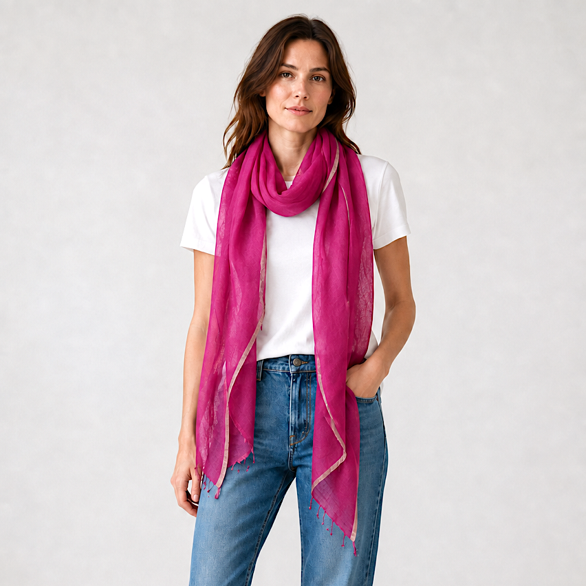 2663 Linen Scarf
