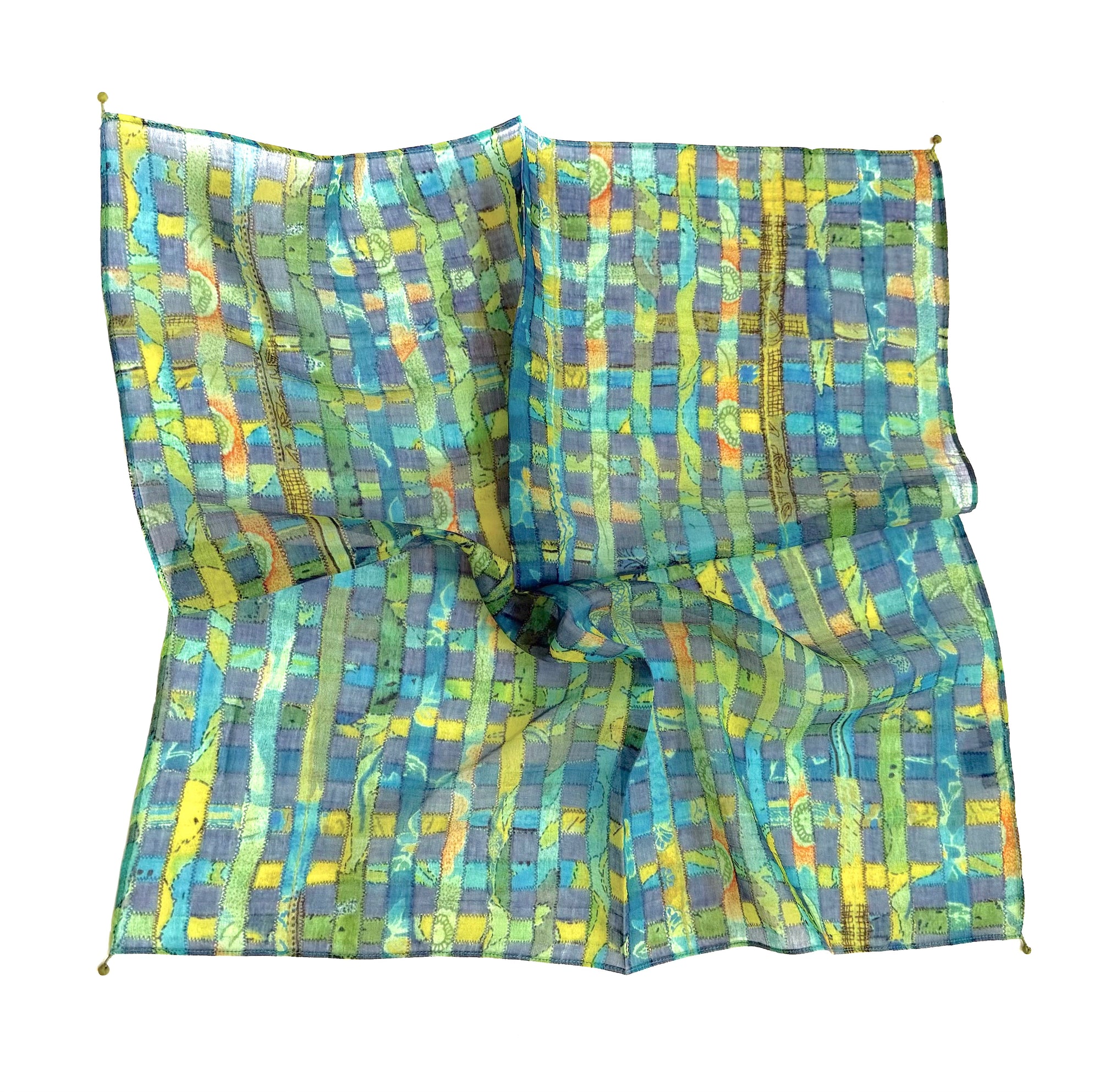 2667 Cotton Silk Scarf