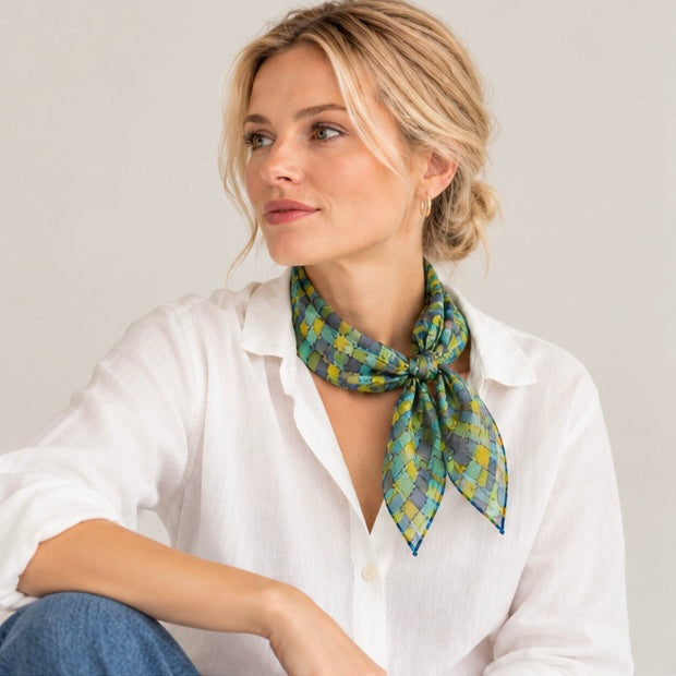2667 Cotton Silk Scarf