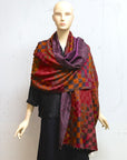 2673 Wool Silk Stole