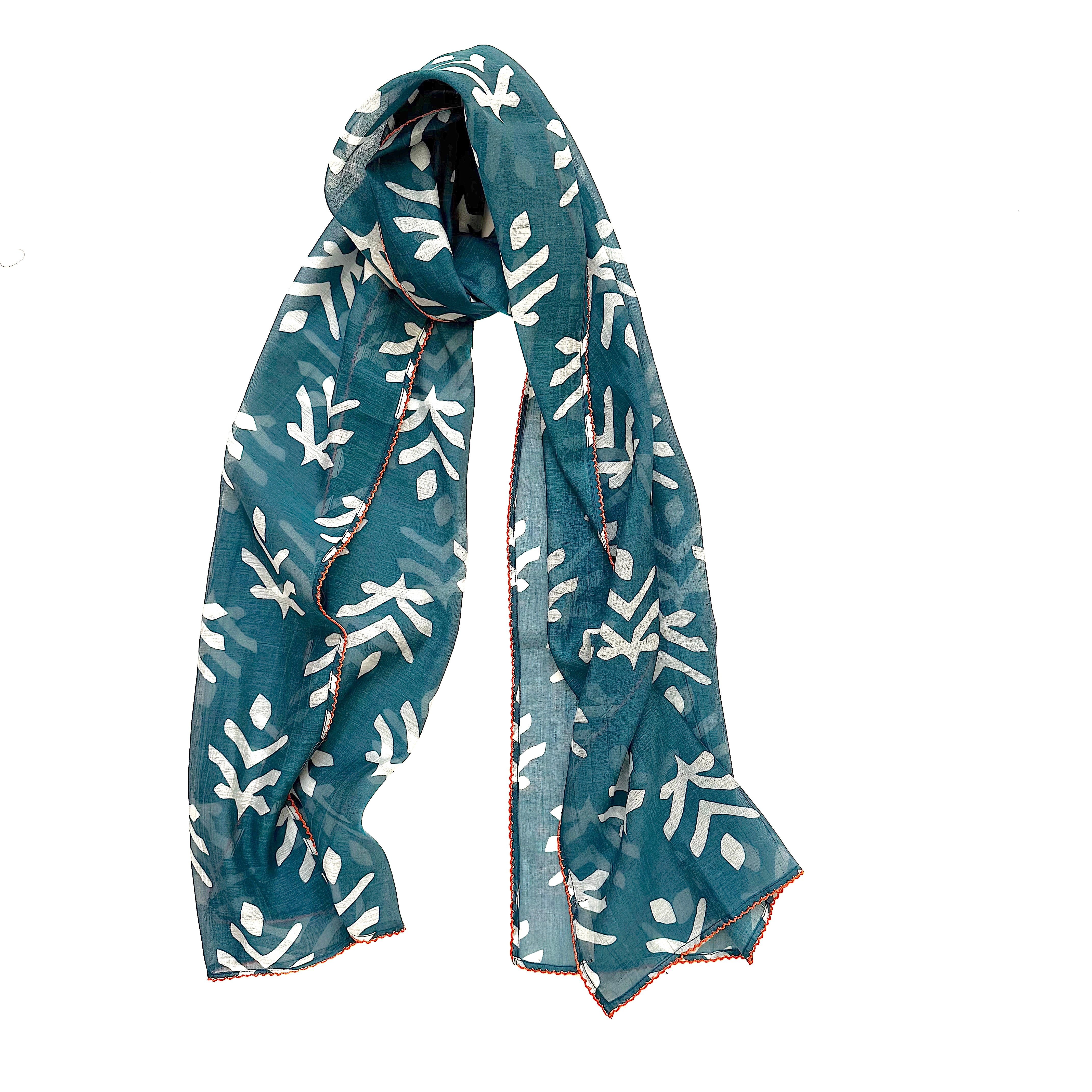 2534 Cotton Silk Scarf – Marigold Row