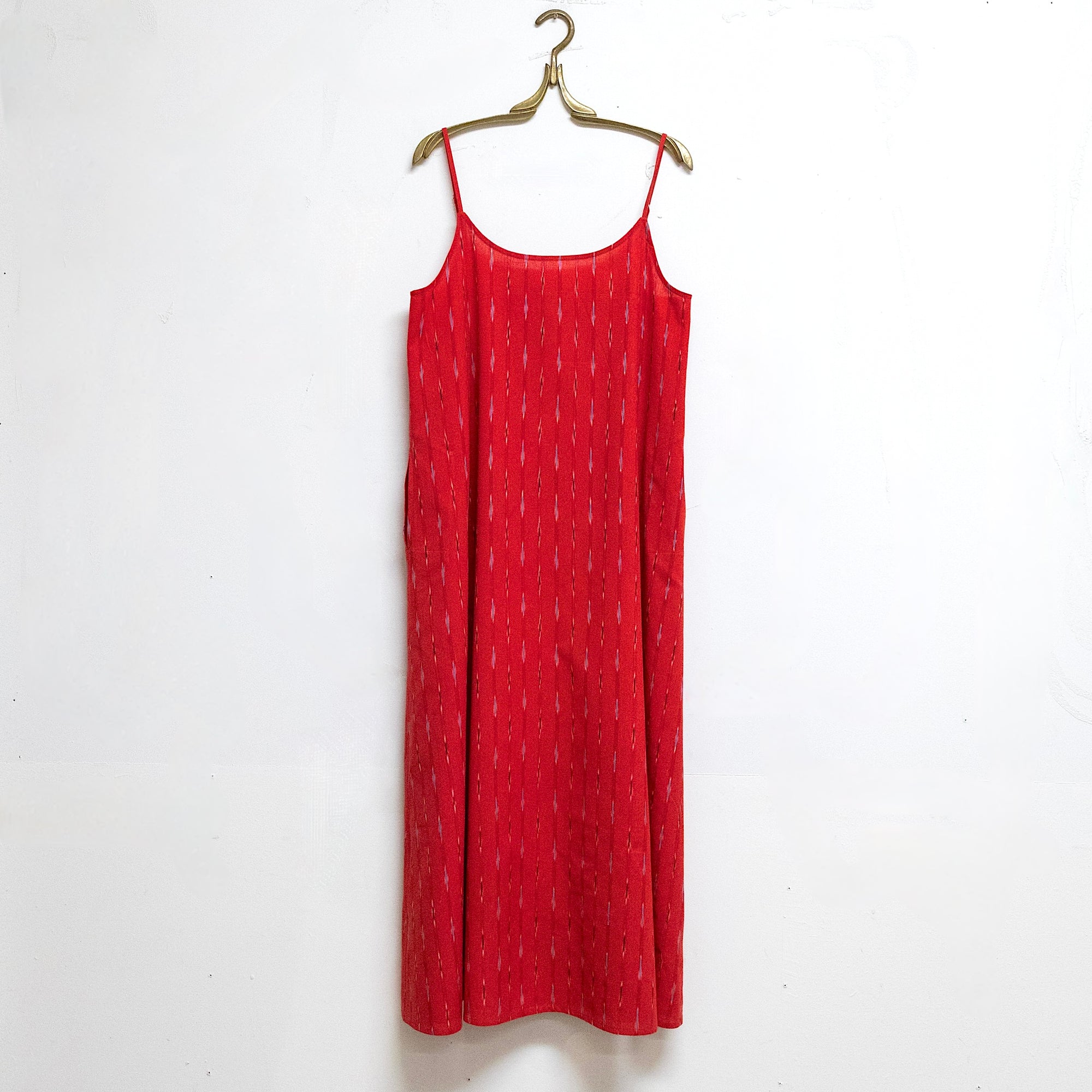 02.26.229 Ikat Cotton Slip Dress