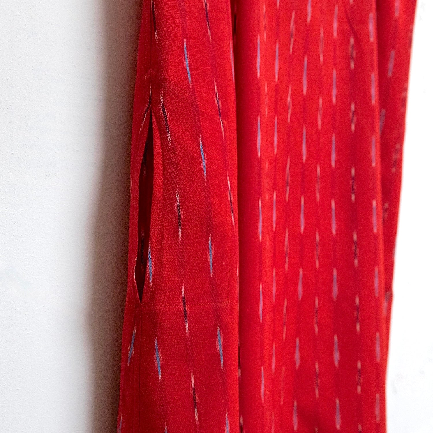 02.26.229 Ikat Cotton Slip Dress
