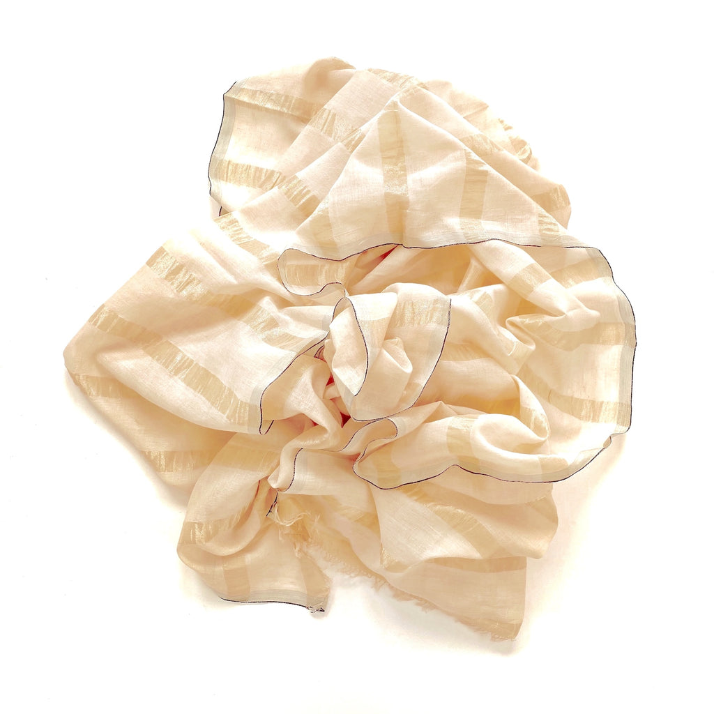 1815 cotton silk scarf