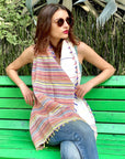 2024 cotton linen scarf